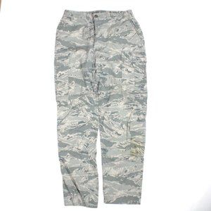 Military Digital Camouflage Digital Combat Uniform Cargo Pants Size 34R Mens